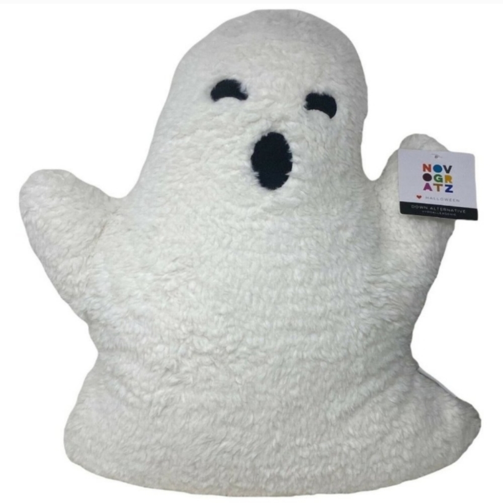 Oversized ghost pillow novogratz sherpa ghost pillow Tiktok ghost pillow Jumbo